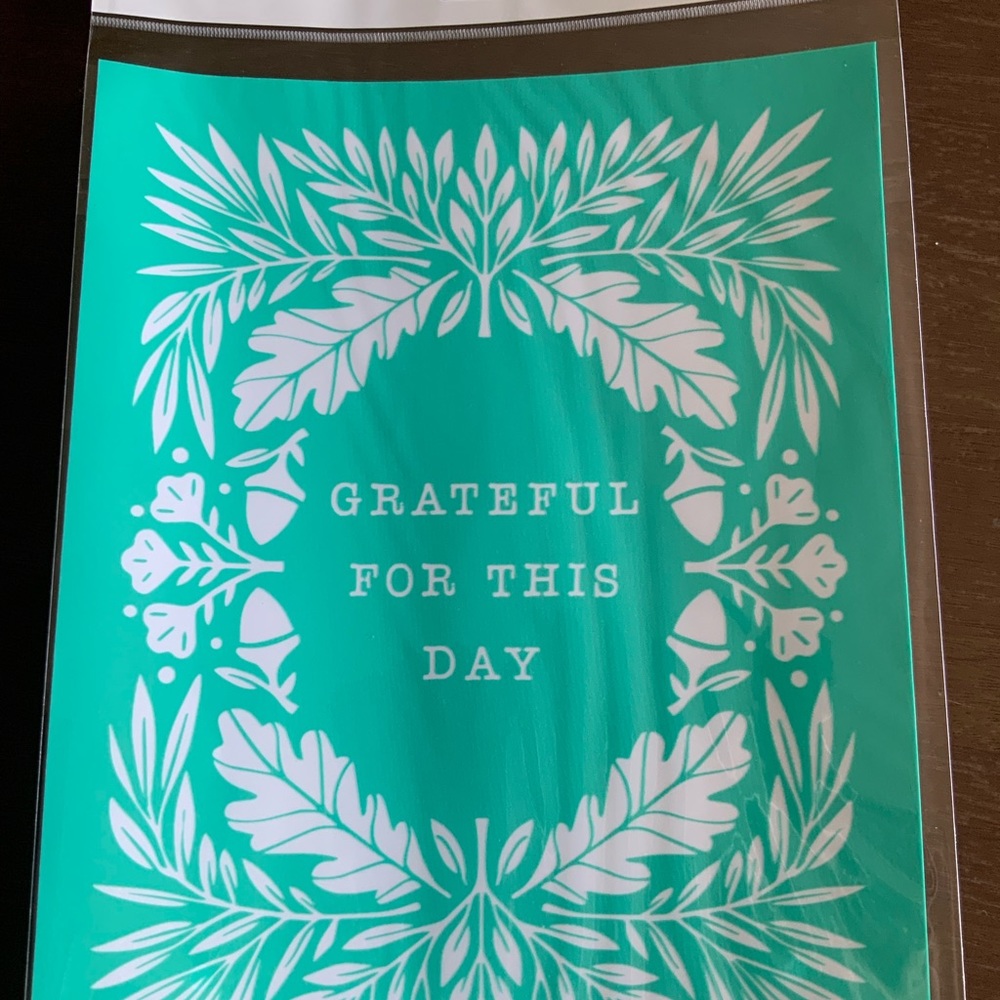 Grateful For This Day Transfer